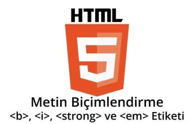 html-metin-biçimlendirme