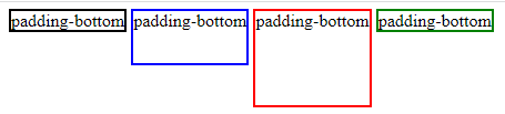 padding-bottom kullanımı