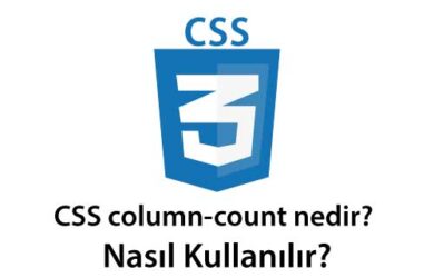 css column-count nedir