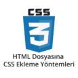 html-dosyasına-css-ekleme-yontemleri
